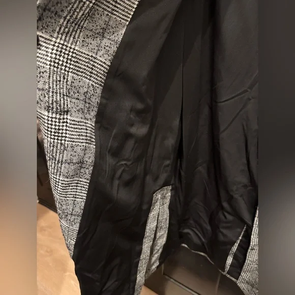 All Saints Dustie Checkered Coat - Picture 3 of 6